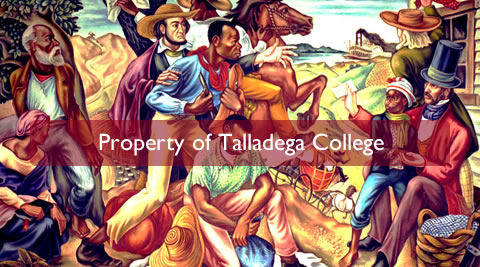 Mural No.4 Underground Railroad Scene